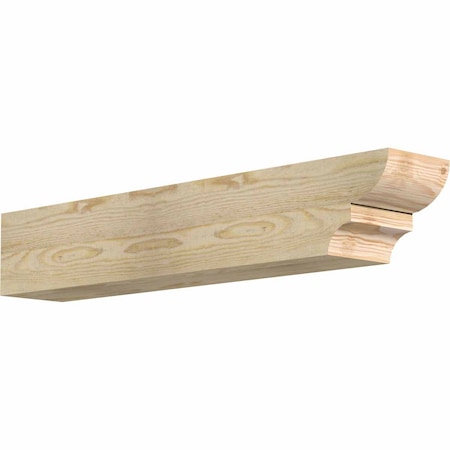 Ekena Millwork Ridgewood Rough Sawn Rafter Tail, Douglas Fir, 6"W x 6"H x 36"L RFT06X06X36RID00RDF